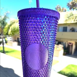 US Purple oil slick starbucks